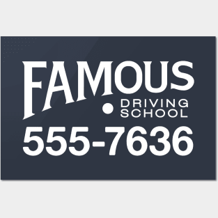 Famous Driving School - Herbie TV Series (White) Posters and Art